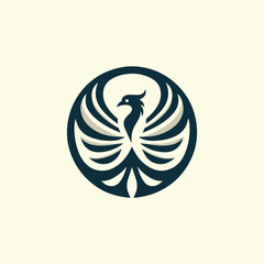 Heraldry Phoenix Logo