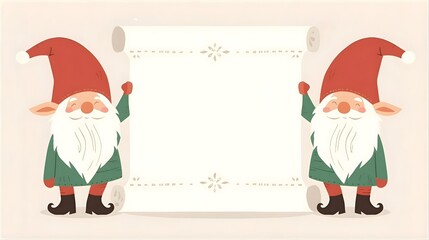 バナーを持つ妖精