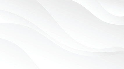 abstract white background with wavy lines 