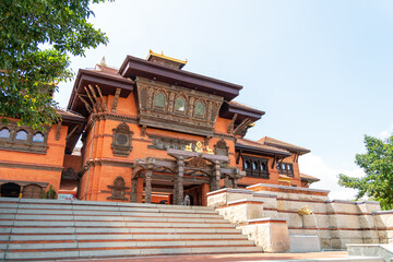 Chinese Buddhist temple. Nanshan Cultural Tourism Zone. Sanya. Hainan Island. China. Asia