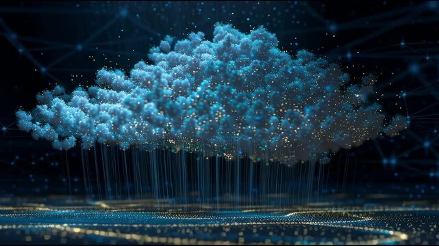 Rare earth elements in electronics power digital cloud innovation, enabling advanced technology, data storage, and futuristic network systems