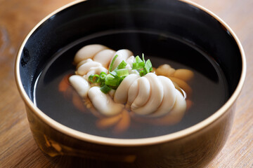 真だち(白子)のお吸い物