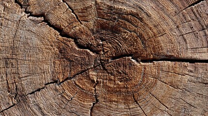 Fototapeta premium Tree Stump Cross-Section
