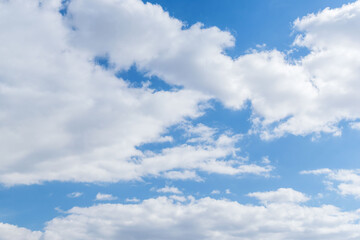秋の空　昼の青空と雲55
