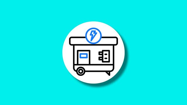 Generator animated icon