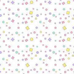 seamless background with pills