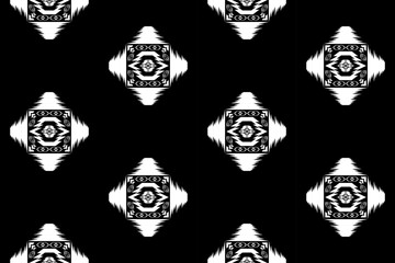 A simple yet amazing seamless pattern on a black background that can be used for graphic prints, trendy clothing designs, bag designs, and more.