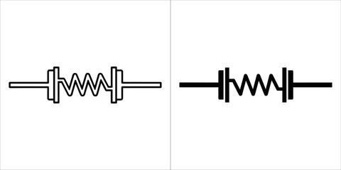 Damper symbol for circuit design and engineering