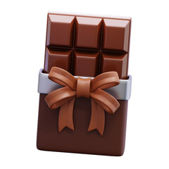 Chocolate Bar with Ribbon