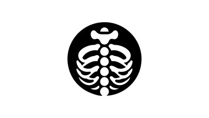 osteoporosis minimal black and white logo vector icon, Orthopedic Svg, Pelvis Svg, Orthopedic Vector, Orthopedic Logo Black And White, Hip Bone Svg, Orthopedic Icon Free, Femur Bone Icon, Hip Bone Ico