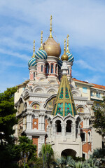 Sanremo, Italy - Christ the Savior Cathedral, a Russian Orthodox church