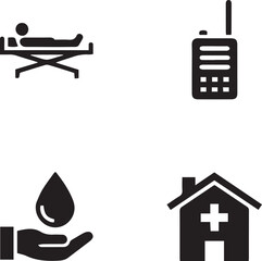 Rescue and medical icon 4