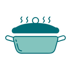 Cooking Pan Icon for Web and Graphic Design