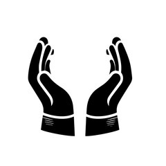 Winter Warm Gloves Vector Illustration