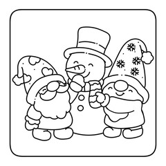 Bold and Easy Christmas Gnome Coloring Pages, Christmasgnome, cute candle with holly bold & easy cute christmas coloring page, Whimsical Gingerbread House Coloring Pages for Kids & Adults, 