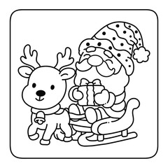 Bold and Easy Christmas Gnome Coloring Pages, Christmasgnome, cute candle with holly bold & easy cute christmas coloring page, Whimsical Gingerbread House Coloring Pages for Kids & Adults, 
