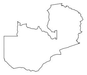 Argentina Vector Map Outline | Editable Argentina SVG Line Art | Minimalist Country Map for Design & Education