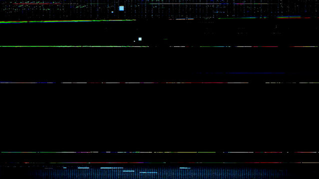 Abstract Glitch Effect Dynamic Digital Noise and Static Distortion for Creative Overlays & Backgrounds