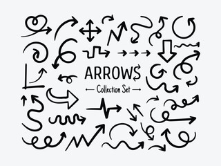 Sketch Line Arrow Design Collection