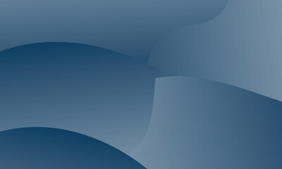 Corporate Blue Layered Wave Gradient Background for Modern Technology Branding. Smooth layered blue waves with soft depth; clean corporate style and generous copy space for versatile layouts.