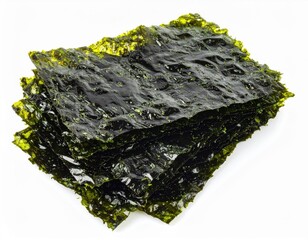 High-quality image of fresh, crispy seaweed sheets, perfect for culinary, health, and nutrition-related projects.