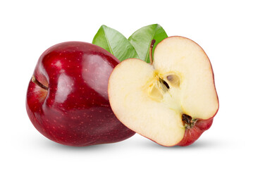 apple isolated on transparent png ( Image from camera)