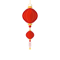 Lampion Lunar New Year Illustration