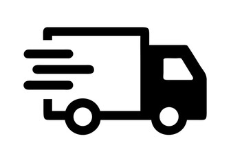 vector delivery truck icon