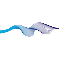 Gradient Wavy Line
