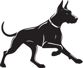 Dobermann Dog Vector