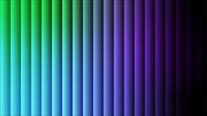 Vibrant purple and peach gradient with shimmering wave pattern. Neon-inspired light distortion on soft-toned glass. The neon-inspired hues highlight