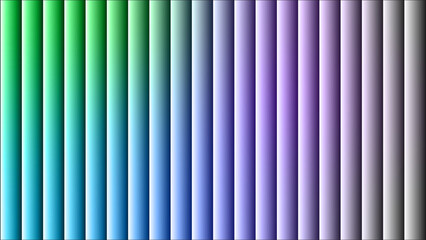 Vibrant purple and peach gradient with shimmering wave pattern. Neon-inspired light distortion on soft-toned glass. The neon-inspired hues highlight