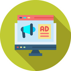 Fototapeta premium Digital Campaign Icon