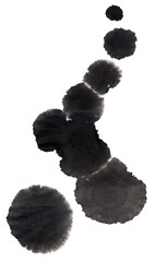 Feng Shui Ink Brush Transparent Art Flow