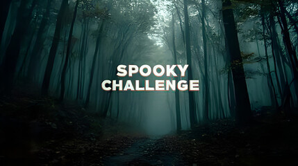 Spooky Forest Challenge, Halloween Forest, Haunted Woods