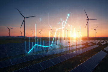Renewable Energy Financial Growth: Sustainable Investment and Green Economy with Wind Power and Solar Energy