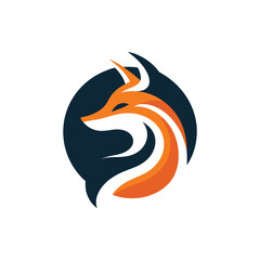 vector image of a horse