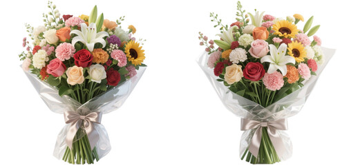 Obraz premium 花 花束 ブーケ 植物