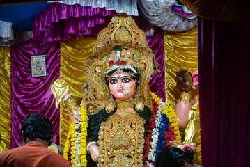 Maa Jagadhatri devi at Indian Festival