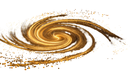 Colorful abstract swirl background with flowing curves and dynamic gradient pattern creating artistic motion isolated on white background