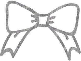 Obraz premium minimalist silver tape illustration with a textured