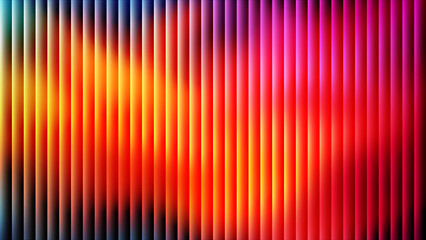 Color harmony motion, bright vertical streaks blending fiery and cool hues in a stunning modern...