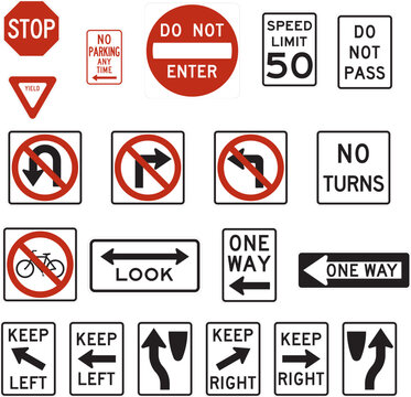 traffic signs collection
