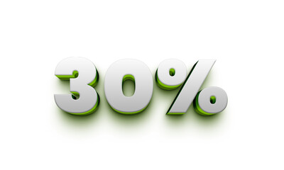 30% Off 3D Discount Number PNG | Shiny 3D Percent Text | Transparent Background Sale Label for Promotions 30% off 3D, 30 percent 3D, 30% discount png, 30% sale png, 3D sale typography, shiny 3D number