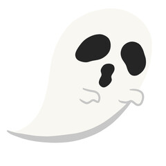 Happy Halloween Ghost Cartoon