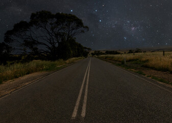 Starry night, the dark skies of South Australia