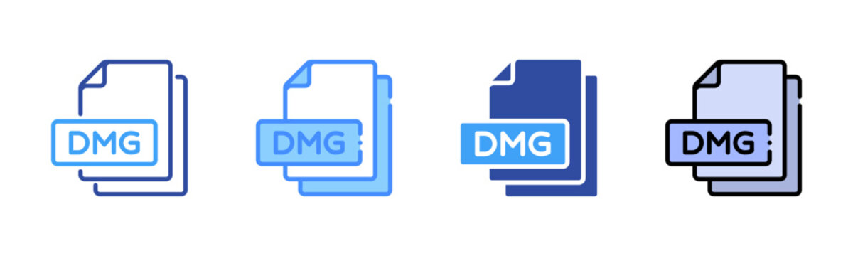 Dmg Multi Style Icon Set