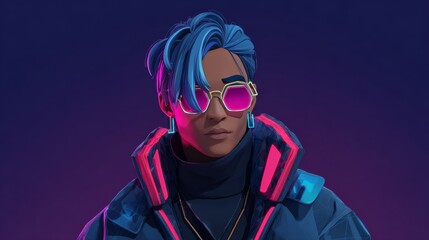 Personalizable neon ai avatar in a dynamic metaverse experience for enhanced interaction