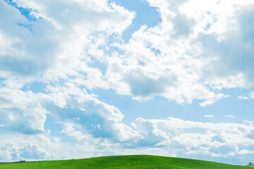 光と影の丘、北海道美瑛　Hills of Light and Shadow, Biei Hokkaido