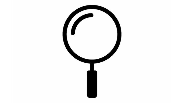 Magnifying Glass Icon Search, Find, and Explore with this Simple Vector Graphic